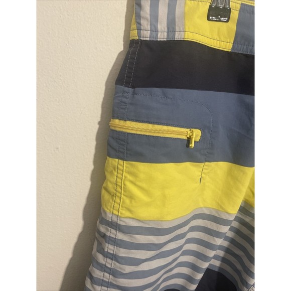 Patagonia Mens Board Shorts Swim Trunks Size 31 Blue Gray Unlined 11” Inseam - Picture 2 of 6